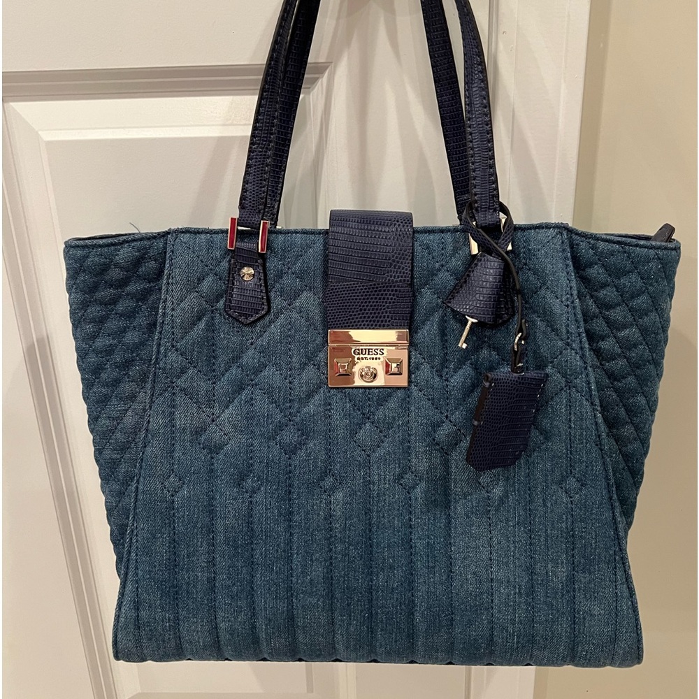 Guess Kalen denim bag